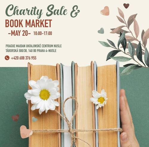 CHARITY SALE & BOOK MARKET в Праз