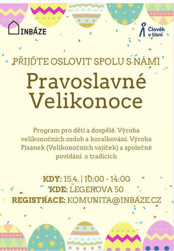 Pravoslavné Velikonoce Inbáze