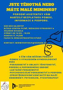 Pomoc maminkám a těhotným ženám z Ukrajiny / Безкоштовна допомога мамам і вагітним жінкам з України