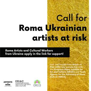 Конкурс для ромських митців у зоні ризику / Výzva pro romské umělce v ohrožení