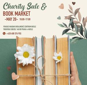 Благодійний Книжковий Розпродаж / Charitativní prodej knih